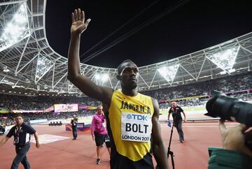 El jamaiquino quedó tercero en la final de los 100m del Mundial de Atletismo Londres 2017 y dio fin a su carrera llena de éxitos.