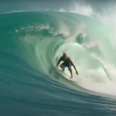 El 11 veces campeón del mundo de surf explica su mejor baño