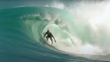Kelly Slater en Soup Bowl, Barbados, febrero del 2005.