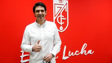 Karanka en la Ciudad Deportiva del Granada.