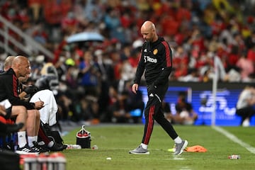 El partidazo entre Manchester United y Liverpool. La era Erik ten Hag inició de gran manera, Klopp probó tres equipos diferentes