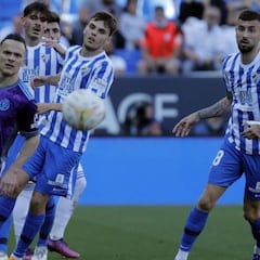 Resumen y goles del Málaga vs. Valladolid de la Liga SmartBank