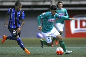 Jugaron todo el Apertura: Luis Cabrera (Antofagasta), Misael Dávila (Iquique), Claudio Muñoz (Huachipato), Nicolás Ferreyra (San Marcos), Johan Fuentes (Cobresal), Patricio Jérez e Iván Vásquez (Audax Italiano, en la foto) actuaron los 1.350 minutos.