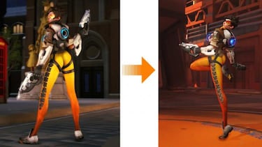Así es la nueva pose de Tracer en Overwatch