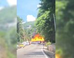 Así fue la explosión de pipa en Acapulco; hay varios heridos