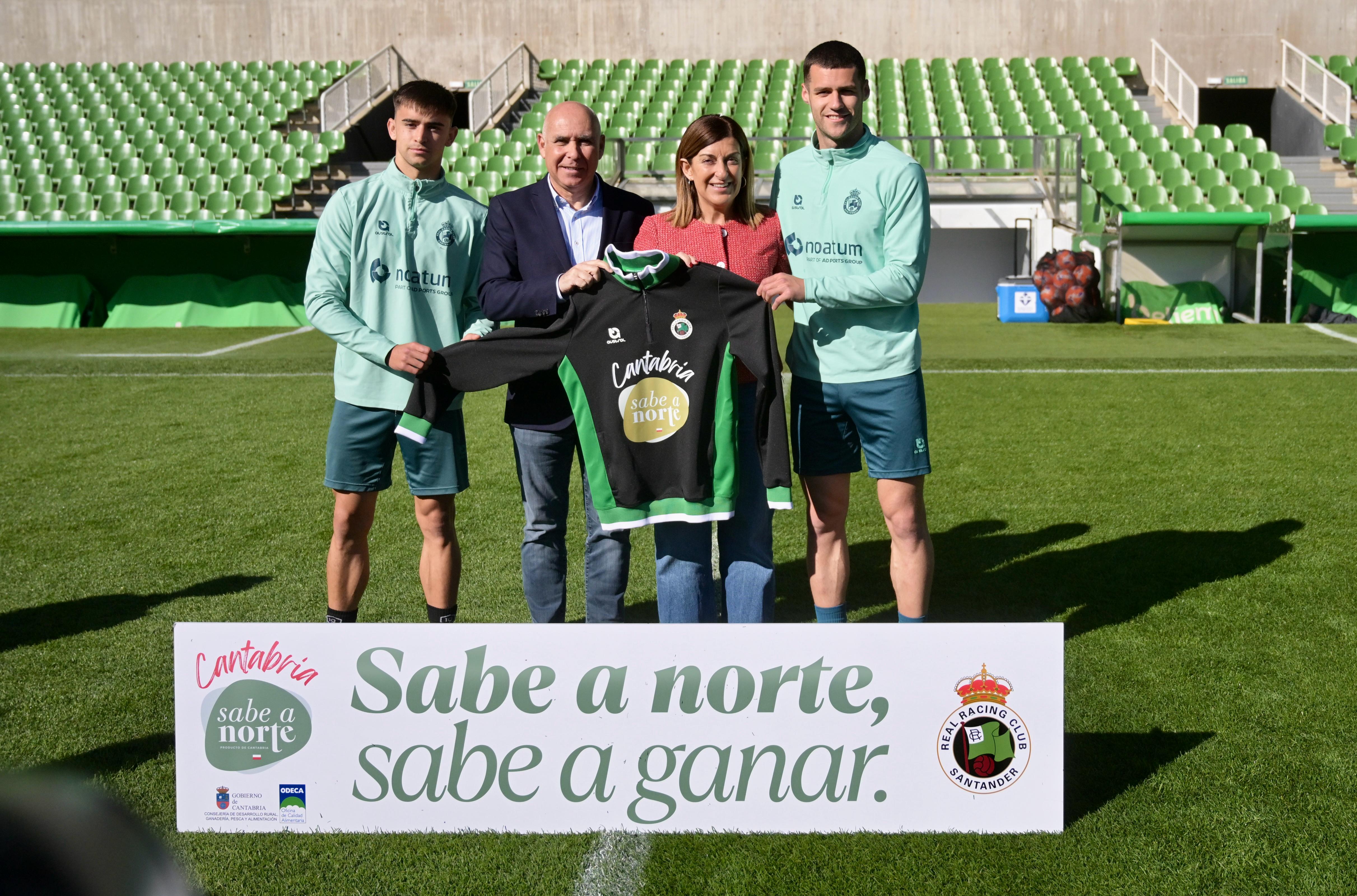 El Racing promocionará los productos de Cantabria durante 15 días bajo la campaña