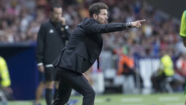 Simeone, el frente del Atlético.