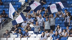 Rayadas no consiguen tener buena entrada en su estadio