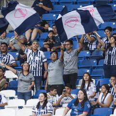 Rayadas no consiguen tener buena entrada en su estadio