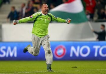 Track-suit bottom loving Hungarian keeper Kiraly became the oldest player ever to feature at the European Championship breaking the previous record held by Germany's Lothar Matthäus when Hungary faced Belgium on June 26.