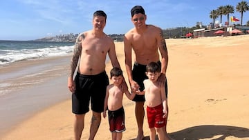 “Me gusta el fútbol chileno y el país... Acá, a diferencia de Argentina, todos juegan en estadios muy lindos”