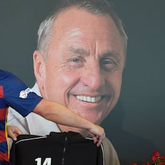 El Barça anuncia "una agradable sorpresa" para el aniversario de la muerte de Cruyff