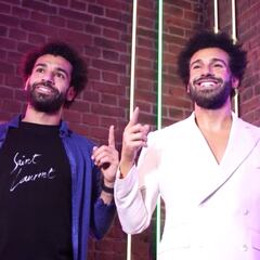 Mo Salah sees himself as wax figure in London