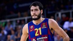 &Aacute;lex Abrines, una de las bazas  del per&iacute;metro exterior del Bar&ccedil;a.