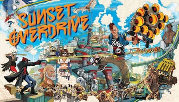 Ilustración - Sunset Overdrive (XBO)