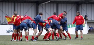 18/03/18 PARTIDO CLASIFICATORIO MUNDIAL RUGBY 
BELGICA - ESPAÑA 