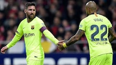 Vidal convence a Valverde: será titular en la Champions League