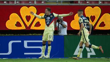 Sebastián Córdova logra el gol 6 mil para América en competencias oficiales