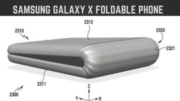 La patente registrada por Samsung, &iquest;el aspecto del Galaxy X?