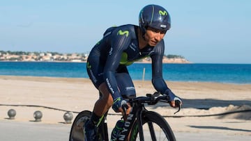 Nairo Quintana asiste al Giro de Italia, por su segundo t&iacute;tulo.