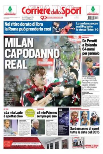 Portadas de la prensa deportiva