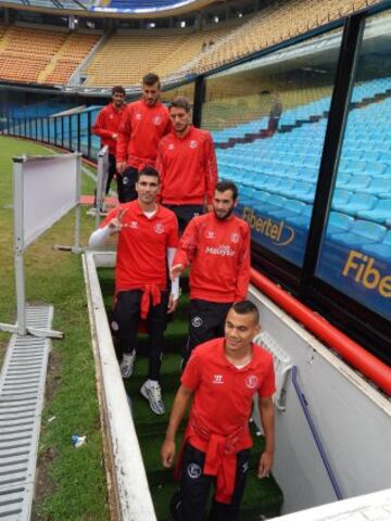 El Sevilla visitó el estadio Alberto José Armando 'La Bombonera' del Club Atlético Boca Juniors.