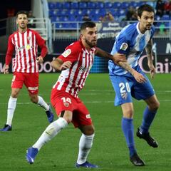 Rioja silencia La Rosaleda y hace pagar al Málaga su cobardía