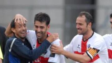 <b>GRAN TRIUNFO. </b>El Huesca ya ganó 0-1 en el Mini Estadi.