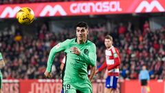 Morata, en el encuentro ante el Granada.