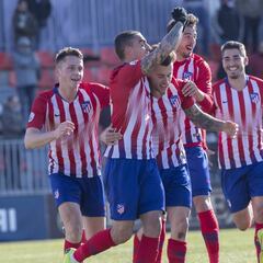 El Atlético B, un gran favorecido de que no haya jornada de Liga