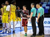 El Trapani acaba el partido con solo un jugador