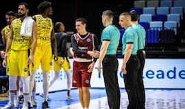 El Trapani acaba el partido con solo un jugador