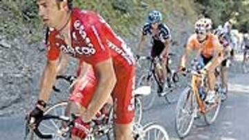 <b>CARGANDO PILAS</B>. Simoni tratará de ponerse a punto para el Giro.