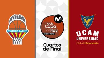 Resumen del Valencia Basket vs. UCAM Murcia de Copa del Rey