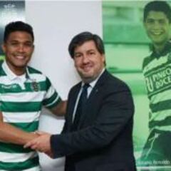 Teófilo firma con el Sporting Lisboa por tres temporadas