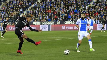 31/01/18 PARTIDO COPA DELREY IDA SEMIFINAL 
 LEGANES - SEVILLA 
 PRIMER GOL MURIEL 0-1 