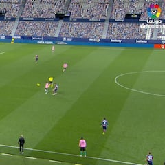 Un suceso extraordinario de Messi desembocó en el golazo tremendo de Morales
