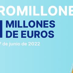 Euromillones: comprobar los resultados del sorteo de hoy, martes 7 de junio