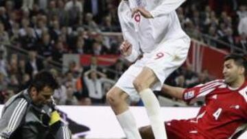 <b>IMPARABLE.</b> La selección inglesa pasó por encima de Andorra (6-0) para continuar con su impecable fase de clasificación para el Mundial de 2010
