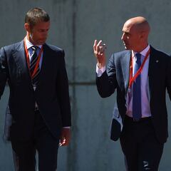 Luis Rubiales, relator en la
bronca Infantino-Ceferin