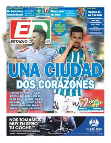 Portadas de la prensa mundial