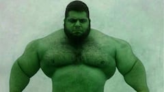 Sajad Gharibi aka the "Iranian Hulk" is ready to fight in WWE