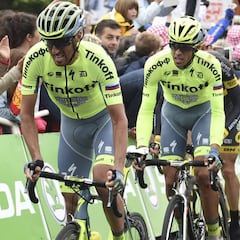 Contador acusa las caídas y se deja 48 segundos en la meta