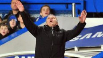 Mourinho, en el choque ante el Stoke.