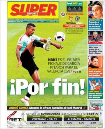 Portadas de la prensa mundial