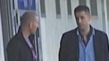 Ayer, Zidane y García Coll.