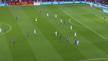 ¡Espectacular! Messi deleitó con esta asistencia a Jordi Alba