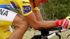 Contador renunció a entregarse en la crono