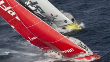 El 'Mapfre' en la Volvo Ocean Race.