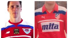 Torres homenajea en su despedida a la camiseta del Atleti con la que nunca pudo jugar